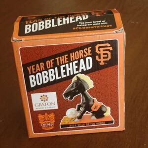 San Francisco Giants SGA 2014 Chinese Heritage Year Of The Horse Bobblehead New